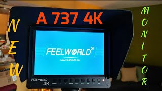 BEST NEW 4K 7 INCH FEELWORLD A737 JUST RELEASED REVIEW & TUTORIAL