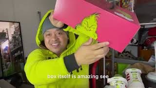 Adidas x the Grinch collab unboxing | forum low