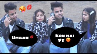 Ex calling me 😨 !! Prank on Nitisha !! Gone emotional 😭 !! Abid 09