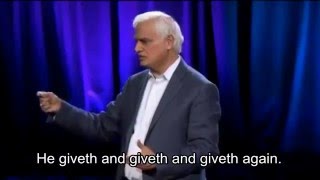 Ravi Zacharias about Annie Johnson Flint - He giveth more grace