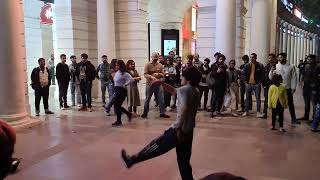 Street Dance at CP Delhi #shorts | Street performers in Delhi