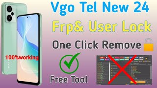 VgoTel New 24 Frp Lock  User Lock  One Click Remove Free Tool 2024