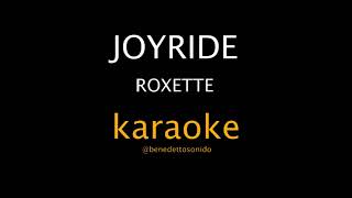 KARAOKE - Joyride - Roxette