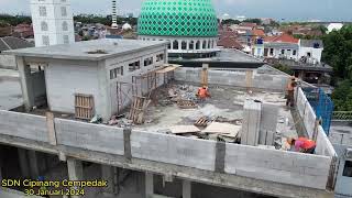 uprate progres SDN Cipinang Cempedak 05 pagi #proyek #sipil #civilengineering #construction #naruto