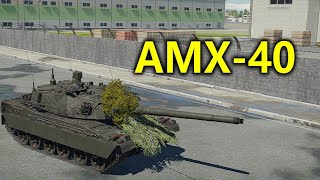 War Thunder - AMX-40 Is Good Enough With Heatfs (Chinese Commentary)