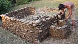 Primitive Technology: Stone House Part 08