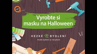 Vyrobte si masku na Halloween