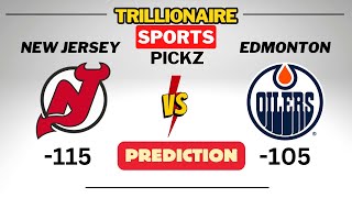 11/4/24 New Jersey Devils vs Edmonton Oilers Best Bets - NHL Free Picks With Bonnie & Clyde