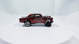 Hot Wheels 55 Chevy Gasser Stranger Things Custom