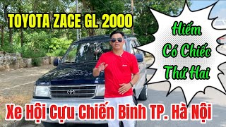 Toyota Zace GL 2000 Hiếm Có Chiếc Thứ Hai & Xe Của Hội Cựu Chiến Binh Việt Nam