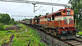 Last LHB Run !! Gandhidham Nagercoil Exp Special degraded to ICF coaches !!! Konkan Railways !!!