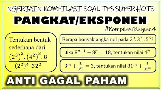 KOMPILASI #4 SOAL TPS UTBK BAB EKSPONEN/PANGKAT