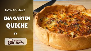 Ina Garten QUICHE by WomenChefs #inagarten #quiche #quicherecipe #quichelorraine