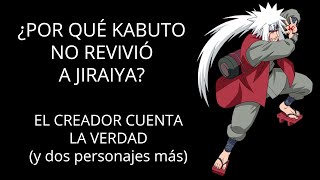 Creador De NARUTO Revela POR QUÉ NO REVIVIÓ A JIRAIYA Y Dos Personajes Más