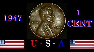 1947 USA 1 CENT