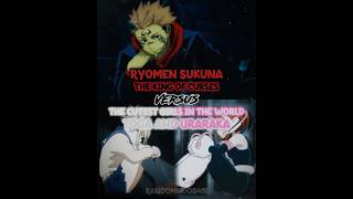 Sukuna vs Toga and Uraraka (Awakened & Sad Man Death Parade)