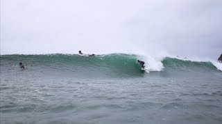 One epic wave with Local Tofino surfer Frazer Mayor, Tofino Canada