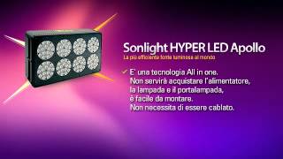 Led Coltivazione Sonlight Hyperled Series 3 Watt Apollo Multicolor Spectrum