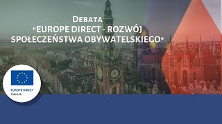 EUROPE DIRECT - rozwój społeczeństwa obywatelskiego - zapowiedź