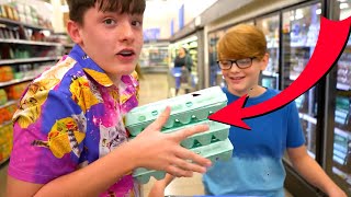 BOYS VS GIRLS PRANK WAR *Walmart Items Only*