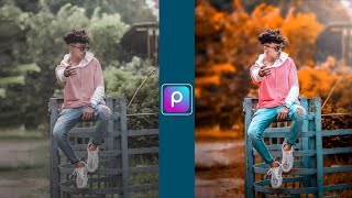 PicsArt orange tone photo editing | PicsArt editing background colour change change | photo editing