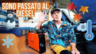 Il riscaldatore a diesel sul camper con i modelli Vevor