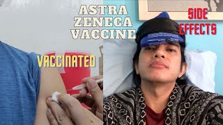 My COVID-19 VACCINE experience! AZTRAZENECA. Physically down with SIDE EFFECTS!