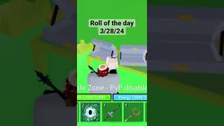 Roll Of The Day | Blox Fruits | 3/28/24 #roblox #bloxfruits #dough #shorts #fyp