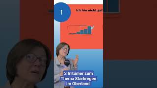 3 Irrtümer zum Thema Starkregen im Oberland #starkregen #oberland #klimaanpassung #irrtum #bayern