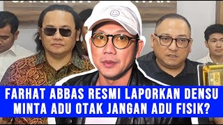 Gosip Artis - PANAS! Farhat Abbas Resmi Laporkan Denny Sumargo Ke Polisi, Tantang Adu Otak Sekarang?