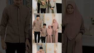 Model Baju Couple Keluarga Terbaru | Sarimbit Lebaran 2025 #shortsvideo #sarimbitgamis #bajulebaran