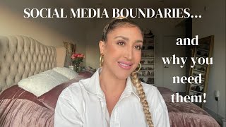 Social media boundaries and why you need them!