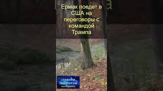 Ермак поедет в США на переговоры с командой Трампа  #новости #ukraine #ukrainewar #трамп