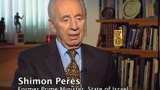 Simon Peres (Former Primer Minister, State of Israel) - Part II