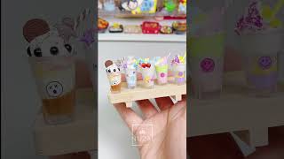 DIY Crafts Ice Cream Milk Shakes /DIY Clay Crafts/DIY Miniatures Crafts/DIY Handmade Crafts