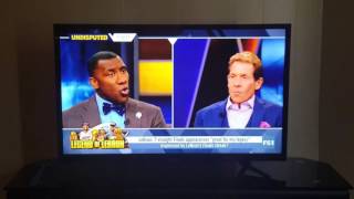 Shannon Sharpe using proper grammar (sarcasm) again