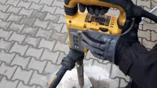 DeWalt CTC   40Nm 80Nm D250603   blokowanie wiertła 52mm w betonie!!!!