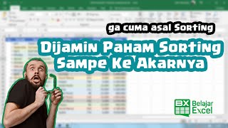 Tutorial 27 - Mengurutkan Data Pada Excel Dengan Berbagai Kriteria (Menggunakan Text, Angka, Warna)