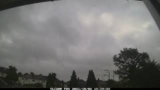 Day timelapse 2nd October 2021, Very rainy