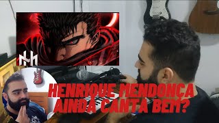 Prof. de canto reage - Guts (Berserk) | "Cursed" | Henrique Mendonça ft. @amyoficial_