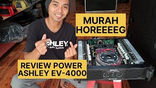 REVIEW POWER ASHLEY EV-4000