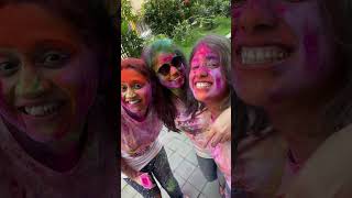 Happy Holi|| Holi celebration 🤩 #trending #viral #holi #fun #happy #reaction #music #old #comedy