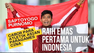 SAPTOYOGO RAIH EMAS PERTAMA UNTUK INDONESIA DI ASIAN PARAGAMES HANGZHOU CINA 2022