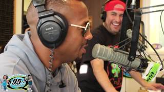 Marlon Wayans With @RicoAndMambo on Q95.9