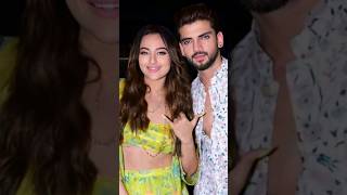 Sonakshi Sinha and her boyfriend Zaheer Iqbal #sonakshisinha  #shorts