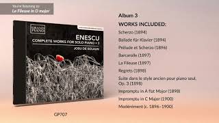 [GP751X] ENESCU: Complete Solo Piano Music