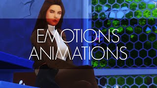 EMOTIONS ANIMATION PACK (UPDATE 0.9) | Sims 4 Animation (Download)