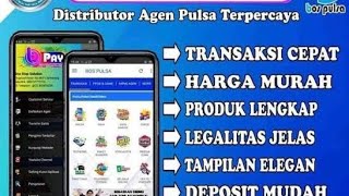 Tutorial Daftar BOS PULSA Termurah semua operator