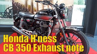 Honda H'ness CB 350യുടെ Exhaust note | IAMABIKER മലയാളം