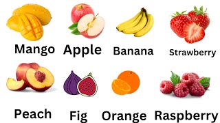 Fruits Name | Learn Fruits Name in English | Name of Fruits Basic English Learning